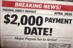 $2,000 Federal Direct Deposit
